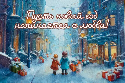 Новогодние открытки и поздравления — открытки и поздравления с новым годом