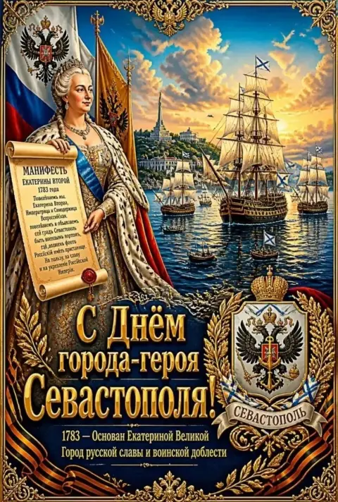 Открытки С Днем города севастополя — день севастополя 2026