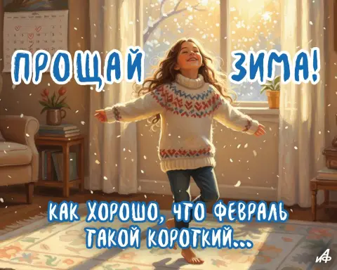 28 февраля последний день зимы — до свидания зима