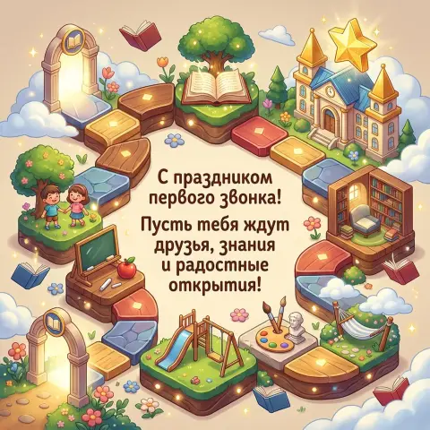 Поздравить С Днем знаний — библиотека для детей