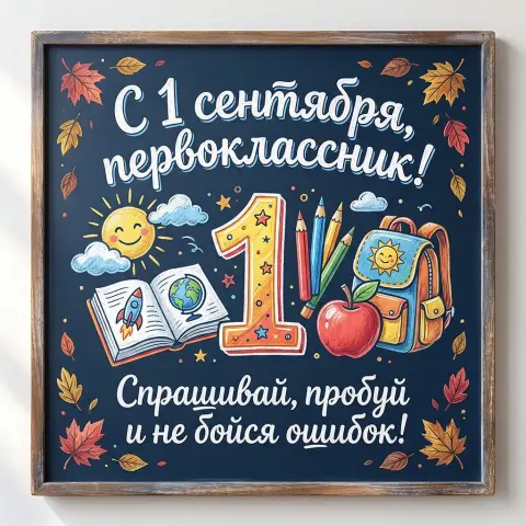 1 сентября день знаний — плакаты к 1 сентября