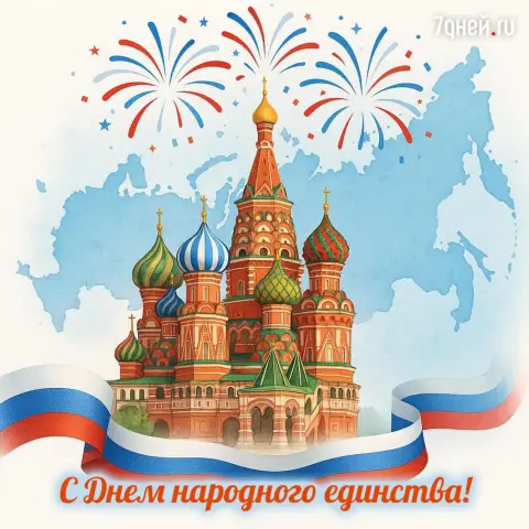 Открытка день народного единства