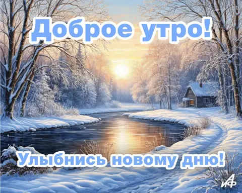 Открытки с добрым утром красивые зимние новые — доброго утра зимнего