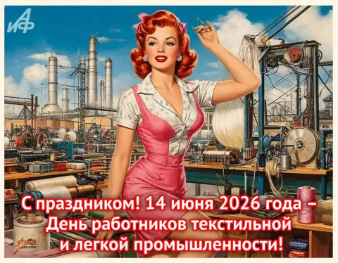 День лёгкой промышленности — с днем работника легкой промышленности