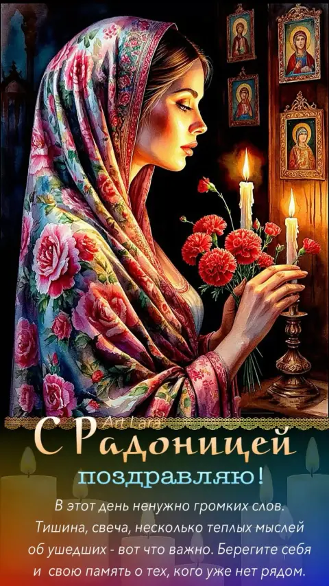Радоница открытка — с радоницей открытки красивые